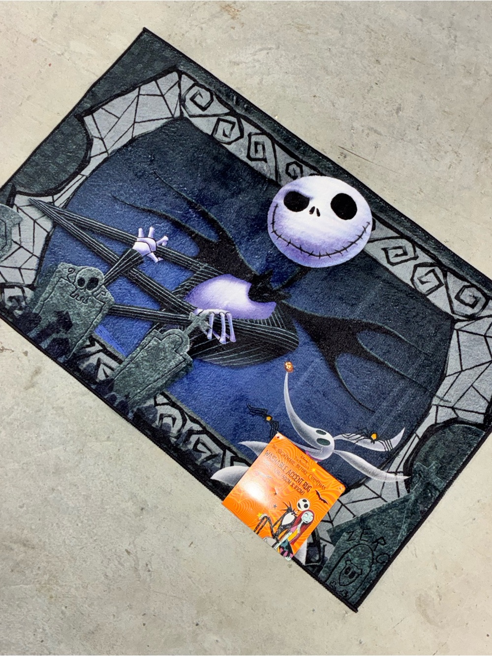 Nightmare before Christmas accent rug